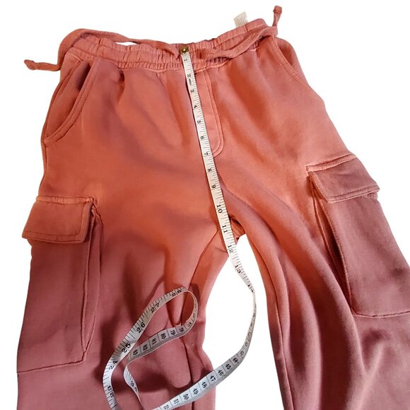 No Boundaries XS (27) Pink Cargo Jogger Pants Cotton/Polyester Blend For Women - Picture 5 of 12